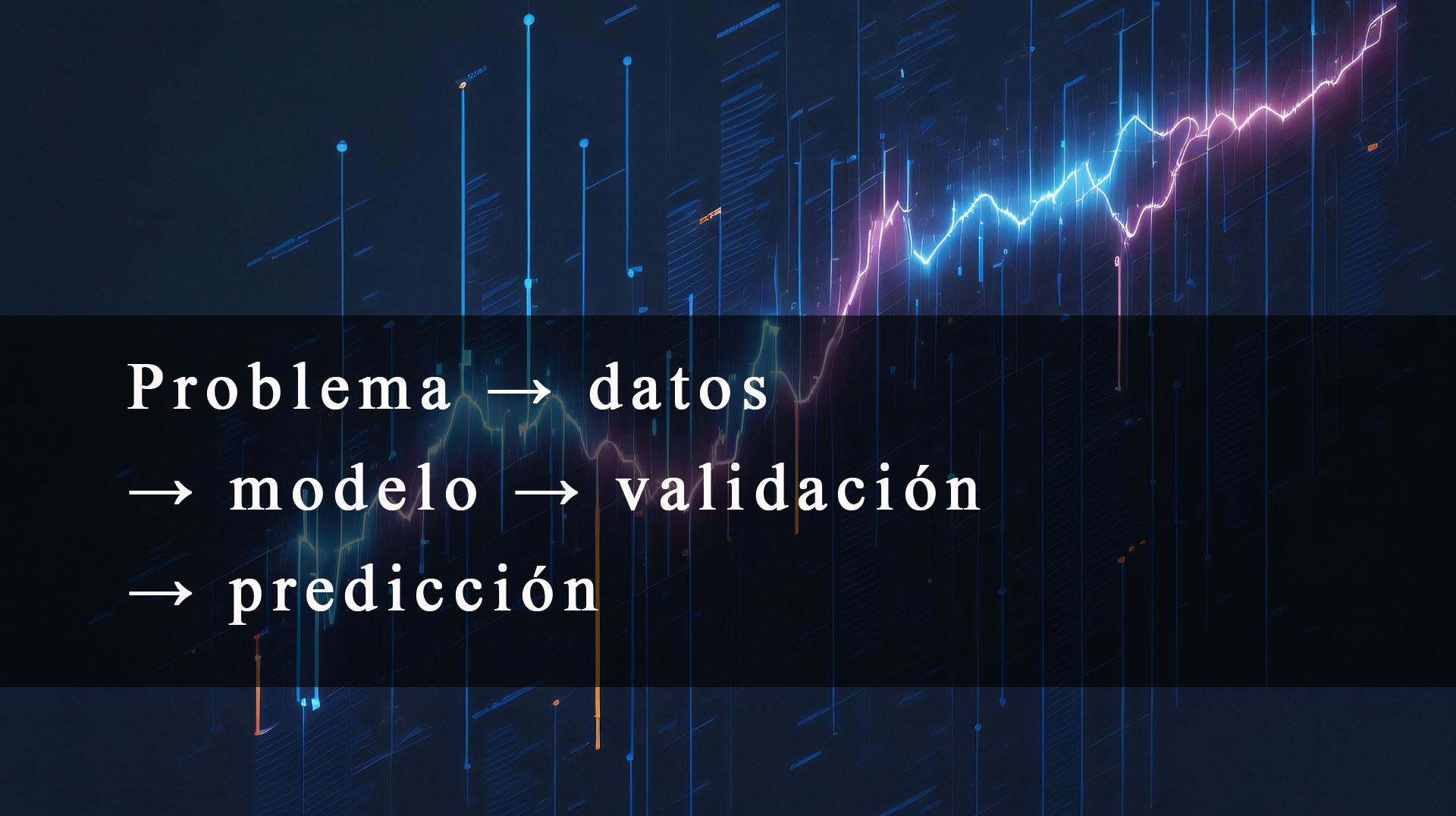 Proceso de modelización de datos realizado por un Data Scientist