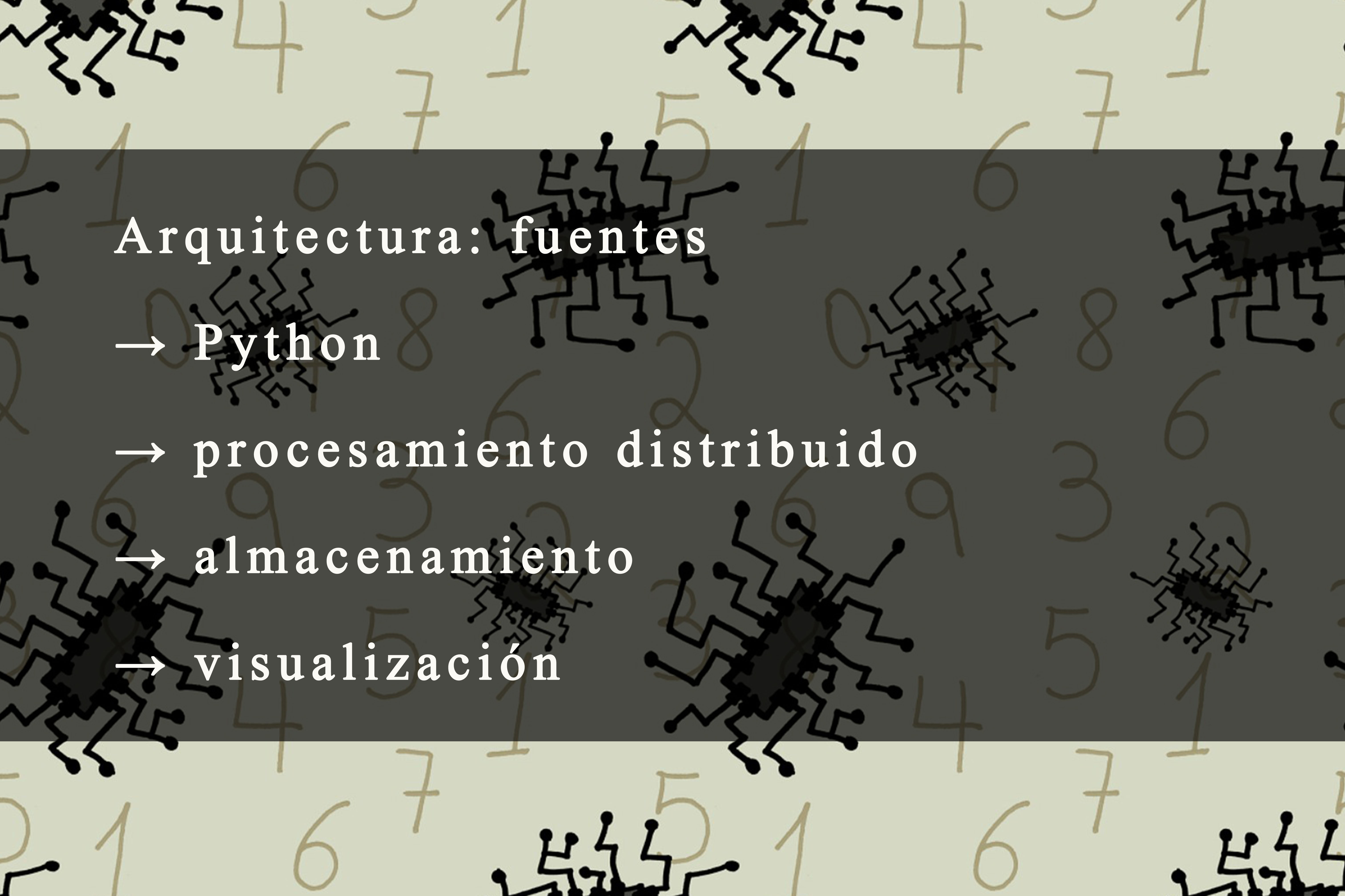 Python integrado en una arquitectura Big Data para an&aacute;lisis de datos