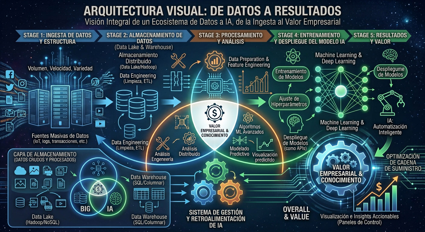 Infraestructura de datos necesaria para sistemas de Inteligencia Artificial