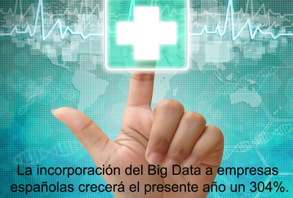 La incorporación del Big Data a empresas españolas crecerá el presente año un 304%